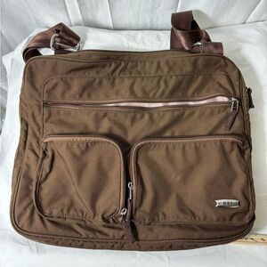 REI' Brown Messenger Bag / Travel Bag / Cross Body Bag / Laptop Bag